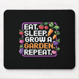 Mousepad Coma Sono Faça Um Jogo De Jardinagem Repetir O Jar