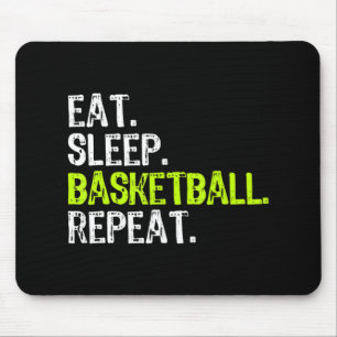 Mousepad Coma um taco Legal no jogo de basquete Repetitivo