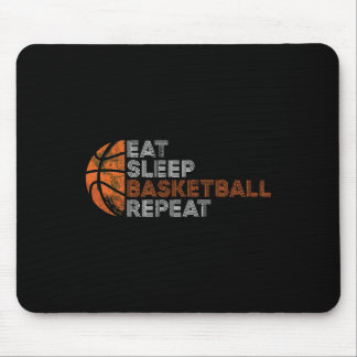Mousepad Coma Uma Repetição De Basquete Para Mulheres Homen