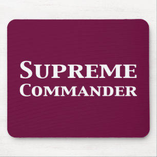 Mousepad Comandante supremo presentes