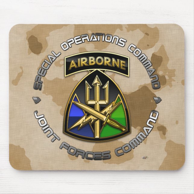 Mousepad Comando comum CSIB das forças do SOC+SSI (Frente)