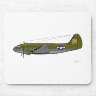 Mousepad Comando de Curtiss C-46