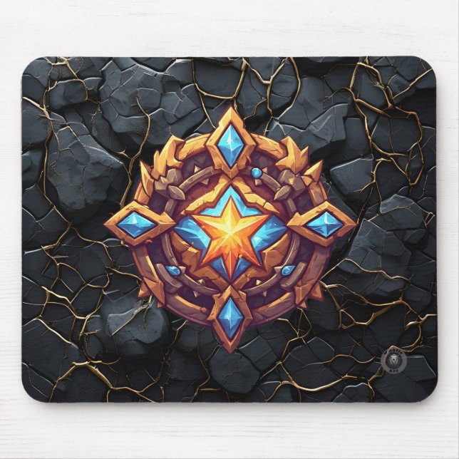 Mousepad Comando Estrela Dourada  (Frente)