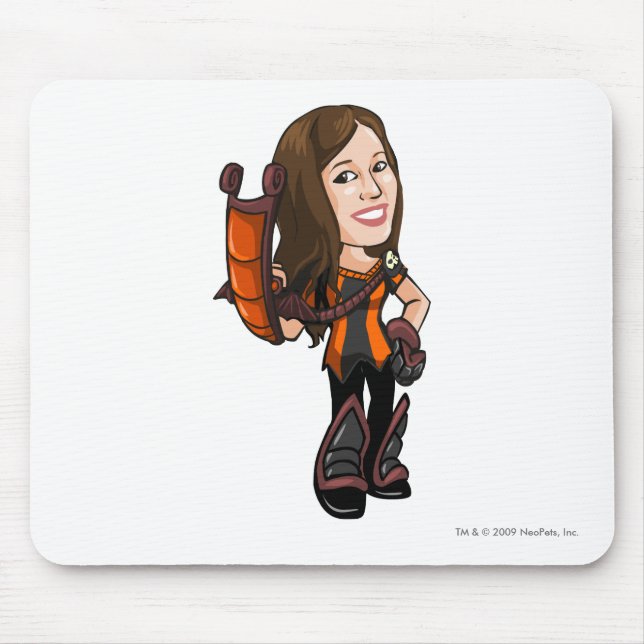 Mousepad Comastar assombrou o jogador dos funcionarios das (Frente)