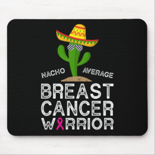 Mousepad Combate ao cancer Suporta Warri Engraçado de Comba