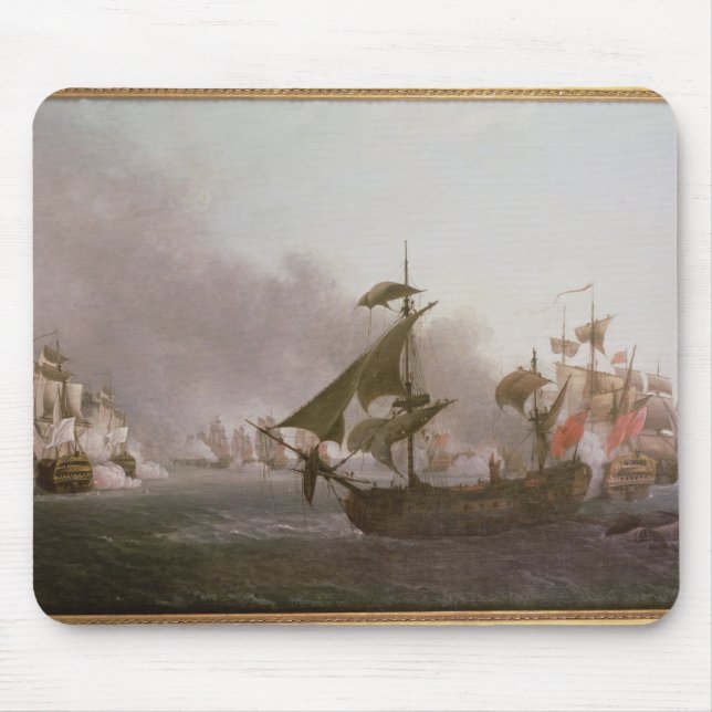 Mousepad Combate naval fora da ilha de Grenada (Frente)