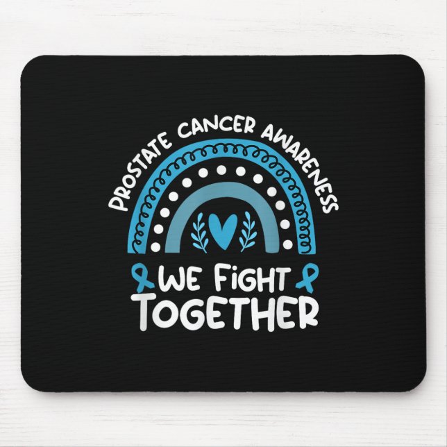 Mousepad Combatemos juntos a consciência prostática do Canc (Frente)