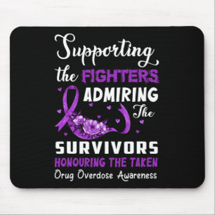 Mousepad Combatentes De Apoio Que Honram A Sobredosagem Com