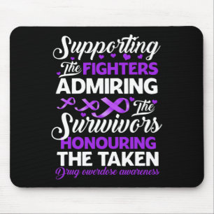 Mousepad Combatentes De Apoio Que Honram A Sobredosagem Com