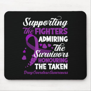 Mousepad Combatentes De Apoio Que Honram A Sobredosagem Com