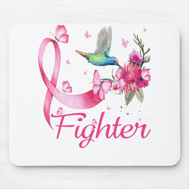 Mousepad Combater a Consciência do Cancer da Mama de Hummin (Frente)