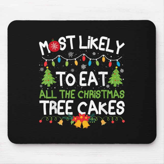 Mousepad Combinação Familiar Mais Provável Para Comer Todo  (Frente)