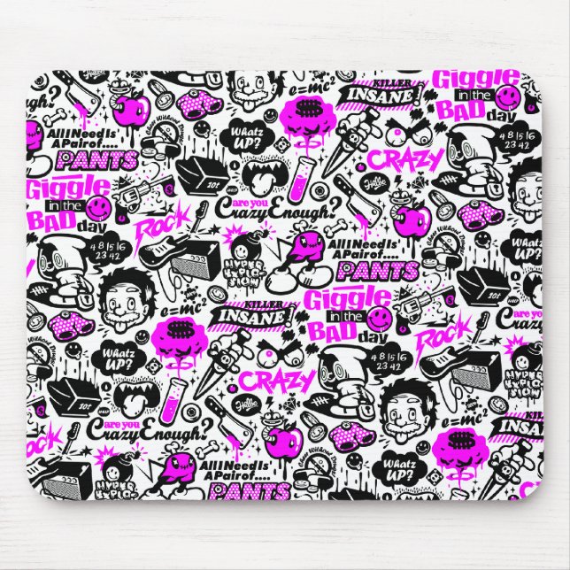 Mousepad Combinado louco (Frente)