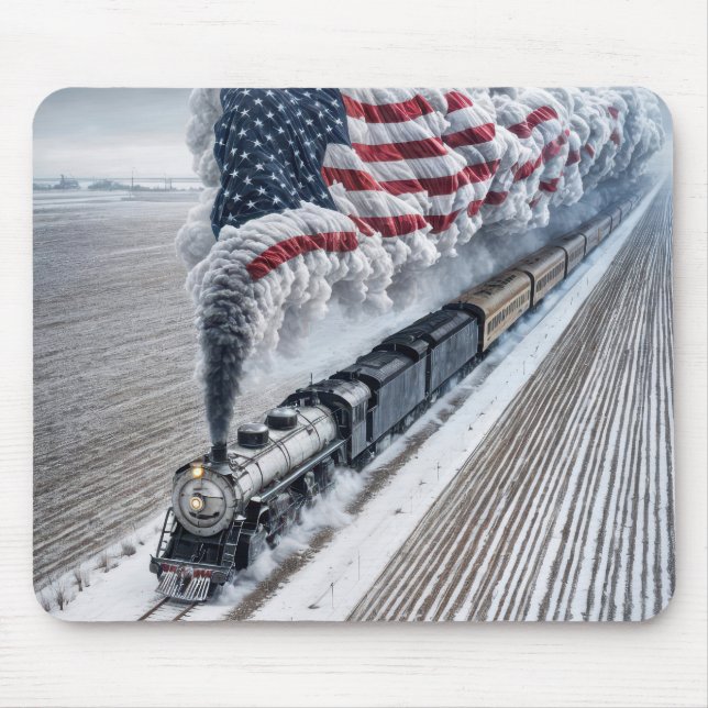 Mousepad Comboio da Liberdade Americana (Frente)