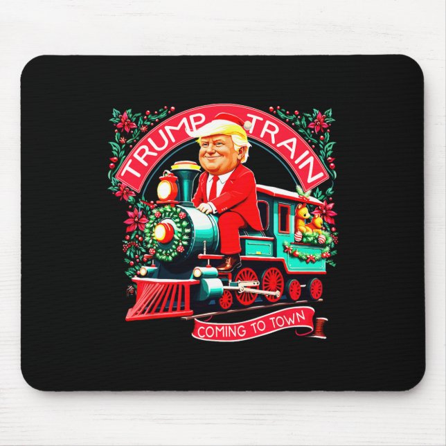 Mousepad Comboio De Bomba Correspondente Chegando À Cidade  (Frente)