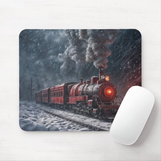 Mousepad Comboio de neve (Com mouse)