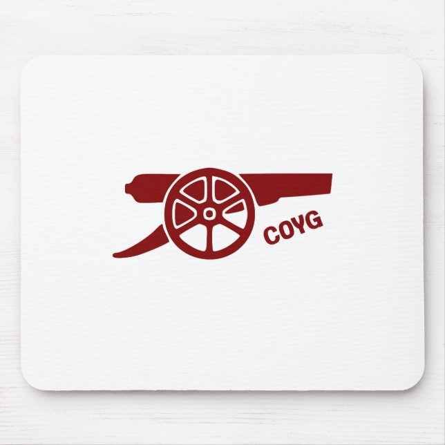 Mousepad Come On You Gunners COYG (Frente)