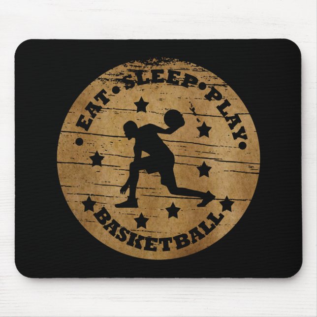 Mousepad Come sleep basquetebol (Frente)