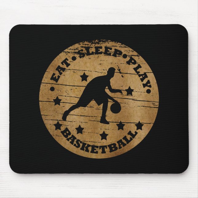 Mousepad Come sleep basquetebol (Frente)