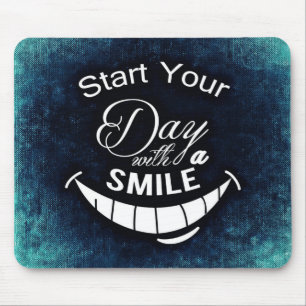 Mousepad Comece seu dia com um sorriso
