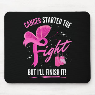 Mousepad Começou A Luta, Mas Vou Terminar O Cancer Da Mama.