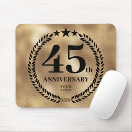 Mousepad Comemorativa do 45° aniversário da Dourada Empresa
