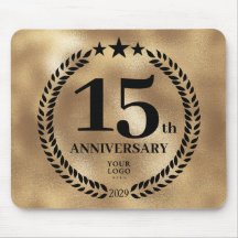 Comemorativo do 15 de Negócios Dourado