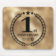 Comemorativo do logotipo comercial do aniversário 