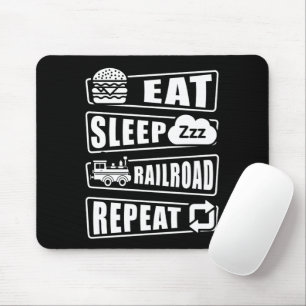 Mousepad Comer Comboio-Ferro Repetitivo Comboio-Vapor