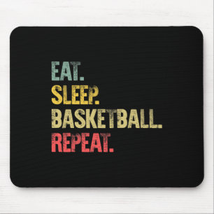 Mousepad Comer Dormir Repetir Camisa Presente Comer Dormir