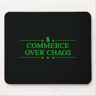 Mousepad Comércio sobre o Chaos Trump Torna a América rica