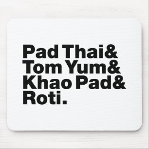 Mousepad Comida da Rua Tailandesa
