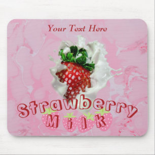Mousepad Comida japonesa de Kawaii, Fruta de morango