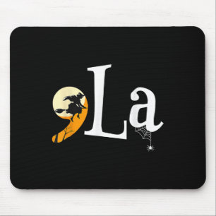 Mousepad Comma La Funny Kamala Harris Halloween Pumpkin