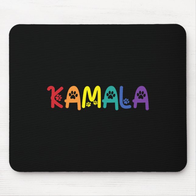 Mousepad Comma La Harris Funny Cat Lettering Lgbt Rainbow F (Frente)