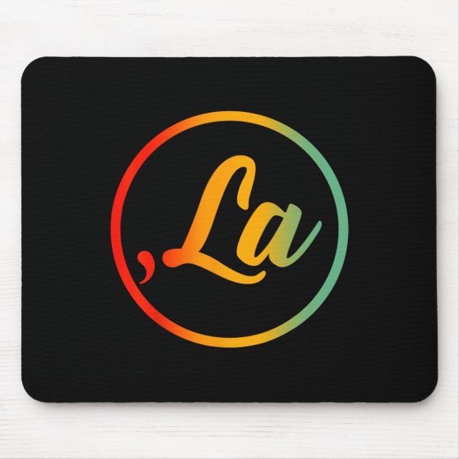 Mousepad Comma La Kamala Harris Para Presidente 2024 (Frente)
