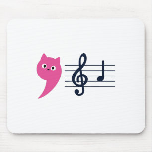 Mousepad Comma La Music Notes Kamala Harris Professor De Mú