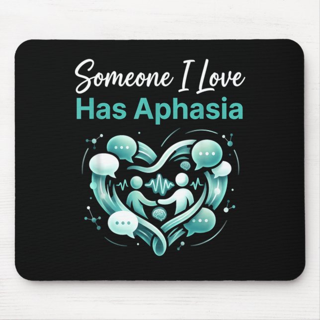 Mousepad Communication disorder advocate someone love has (Frente)