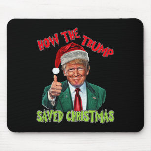 Mousepad Como A Trump Salvou O Natal Engraçado Trump Christ