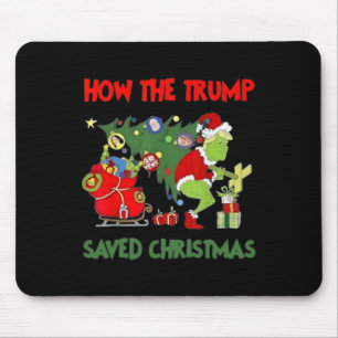 Mousepad Como A Trump Salvou O Natal Engraçado Trump Christ