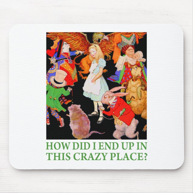 MOUSEPAD COMO ACABEI NESTE LUGAR LOUCO? (Frente)