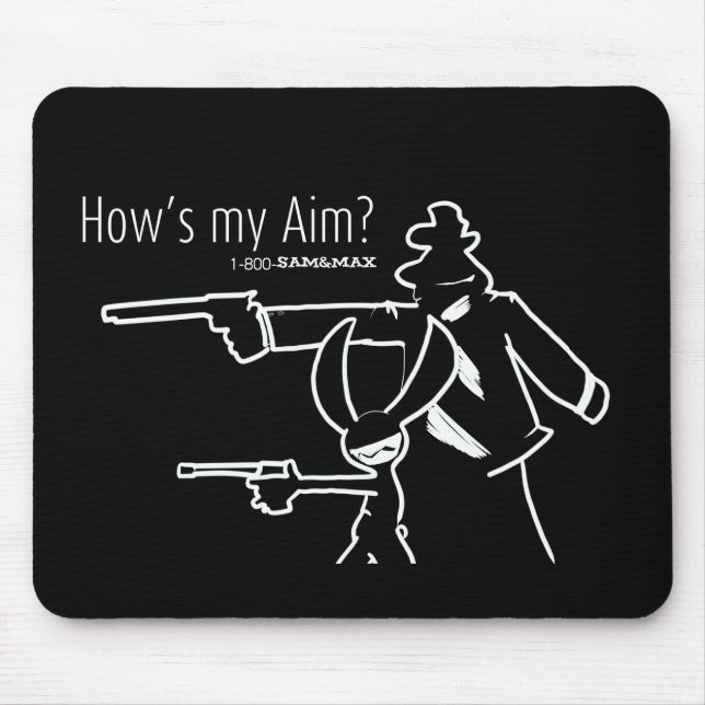 Mousepad Como é meu alvo? (Frente)