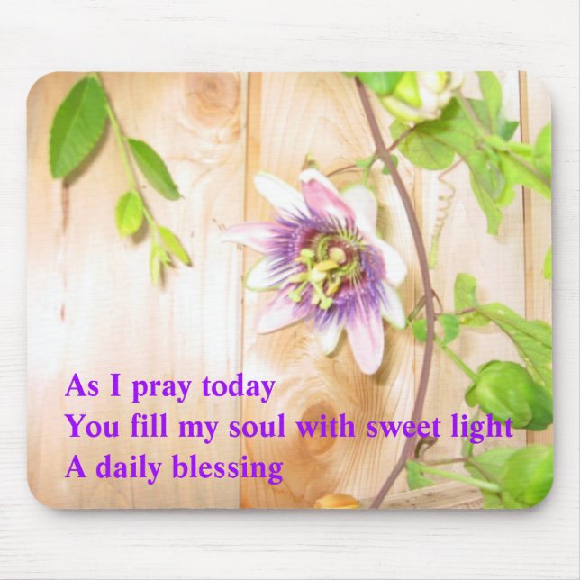 Mousepad Como eu Pray hoje (Frente)