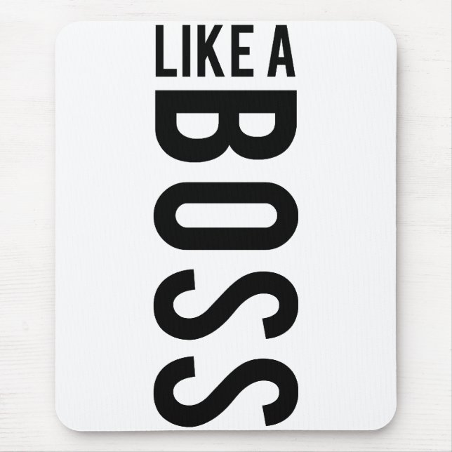 Mousepad COMO um CHEFE (Frente)