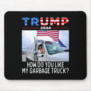 Mousepad Como Você Gosta do Meu Caminhão de Lixo Votando Tr