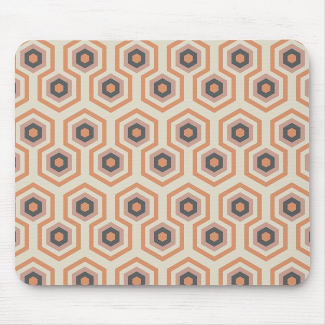 Mousepad Como Você Mesmo (Peach Hex) (Frente)