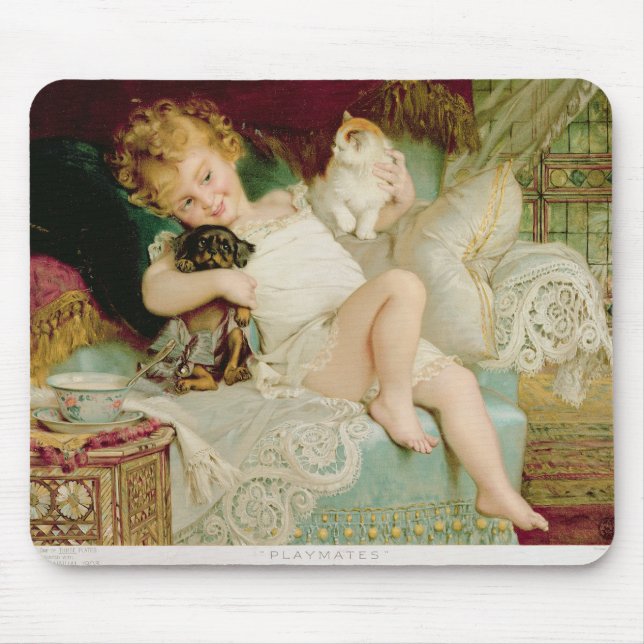 Mousepad Companheiros de brincadeira, das peras Anual, 1903 (Frente)