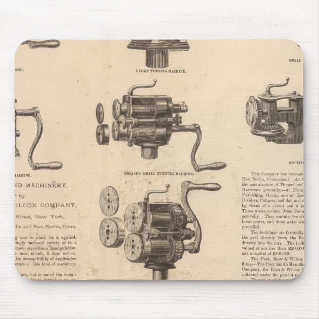 Mousepad Companhia Peck, Stow e Wilcox (Frente)