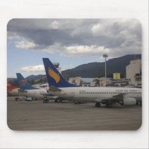 Mousepad Companhias aéreas nacionais chinesas alinhadas em