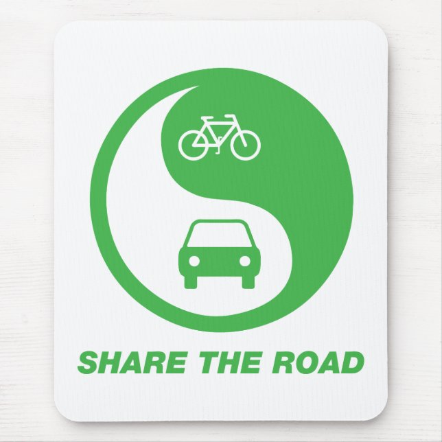 Mousepad Compartilhe a estrada (Frente)